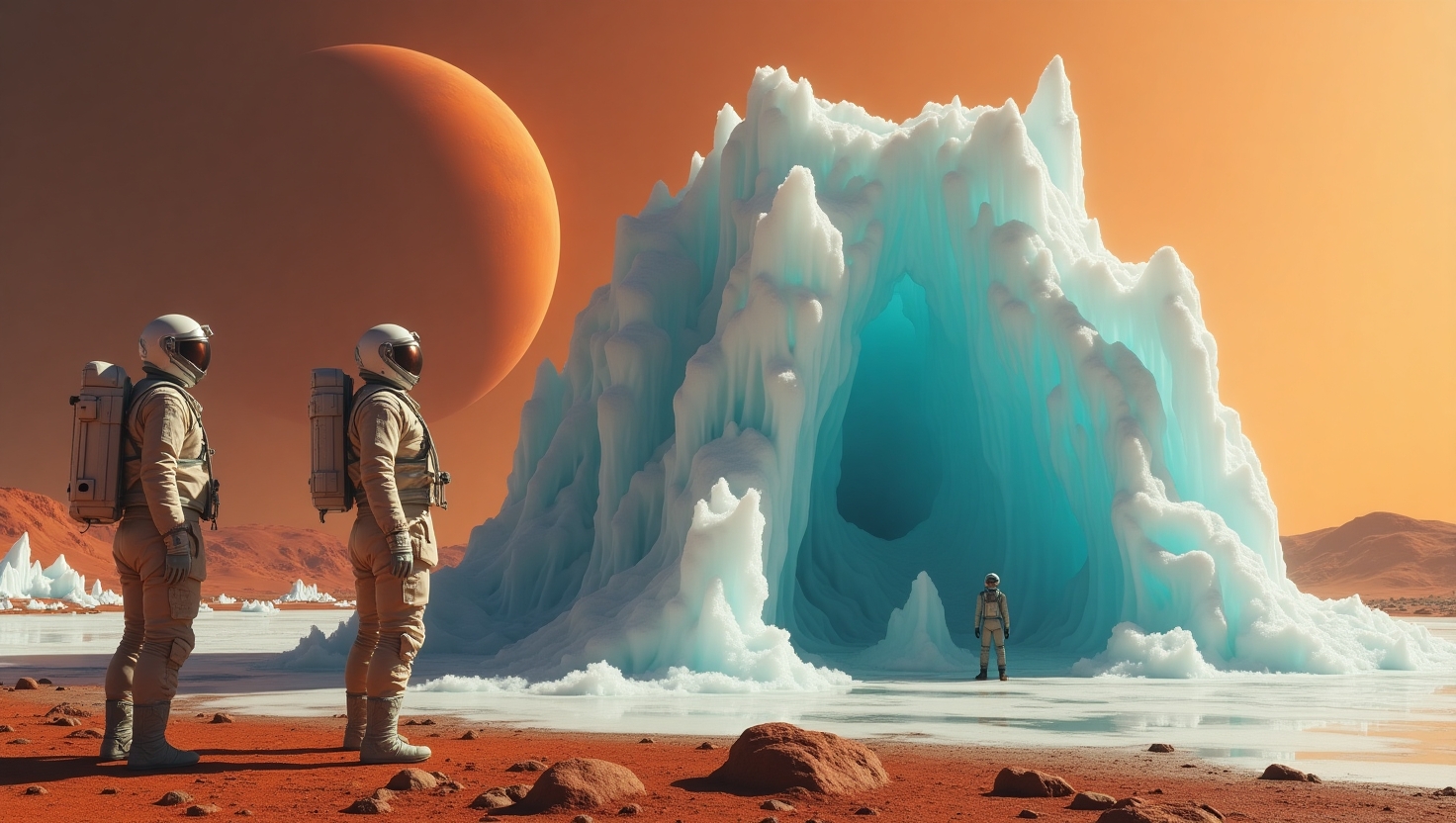 Lo que nadie te cuenta sobre los residuos biológicos que podrían durar millones de años en el hielo marciano