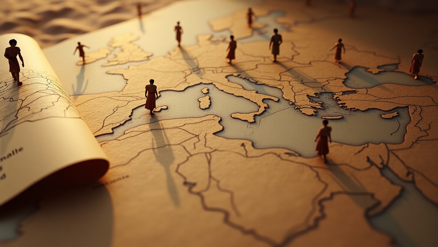 El mapa digital más completo del Imperio Romano: descubre cómo se reconstruyeron sus antiguas calzadas