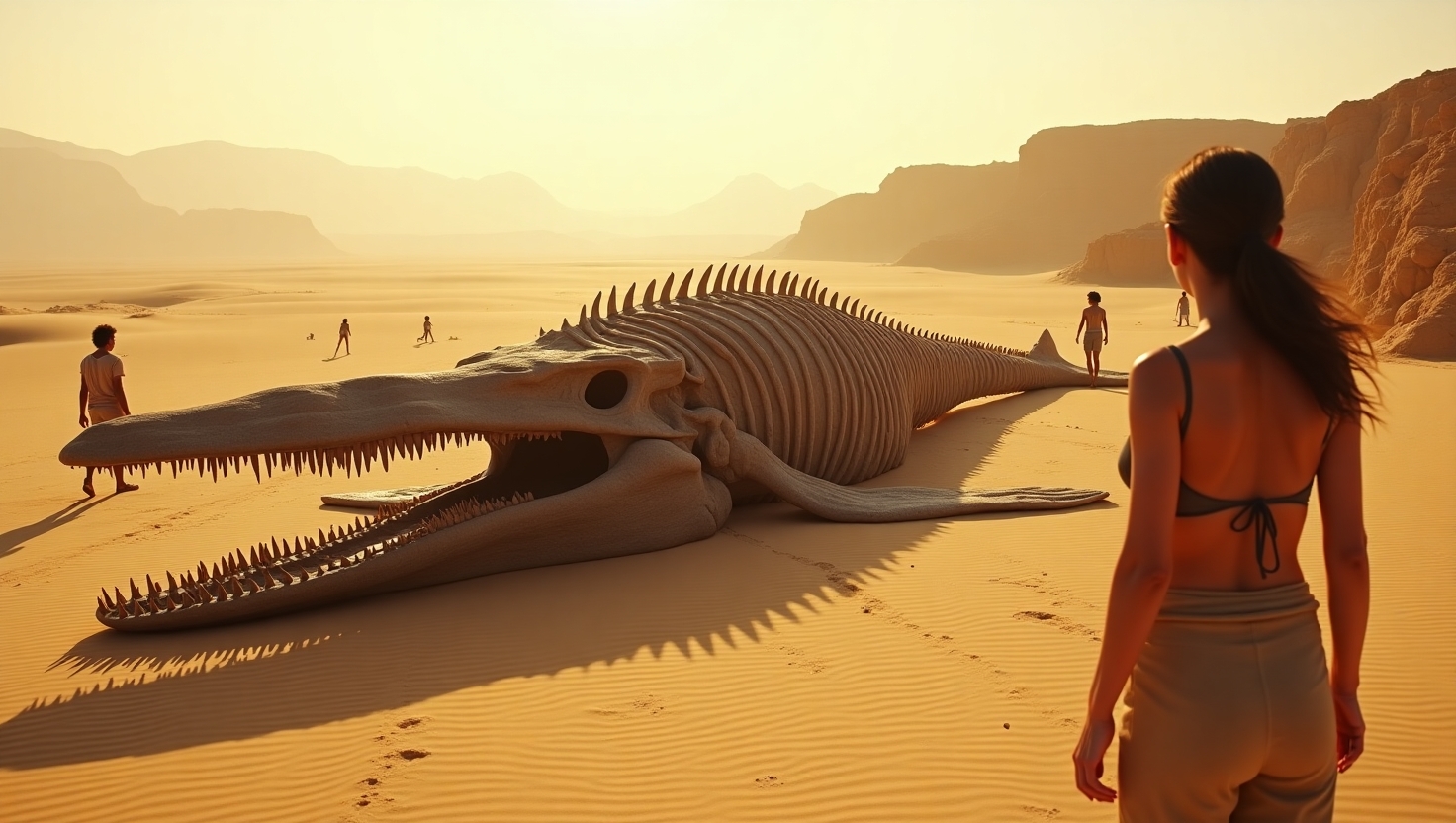 Valle de las Ballenas: El Océano Perdido Bajo el Sahara que Revela la Evolución de las Ballenas en 40 Millones de Años