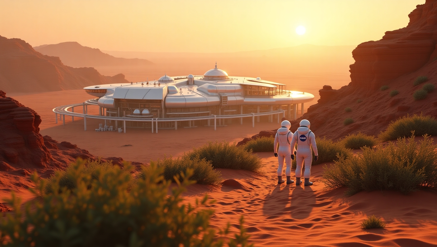 ¿Estás listo para vivir en un oasis humano autosuficiente en Marte antes de 2040? Descubre cómo la ESA lo hará posible